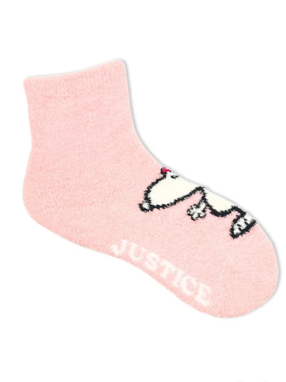 Peanuts Snoopy Justice Girls 2 PK Socks Size S/M NWT